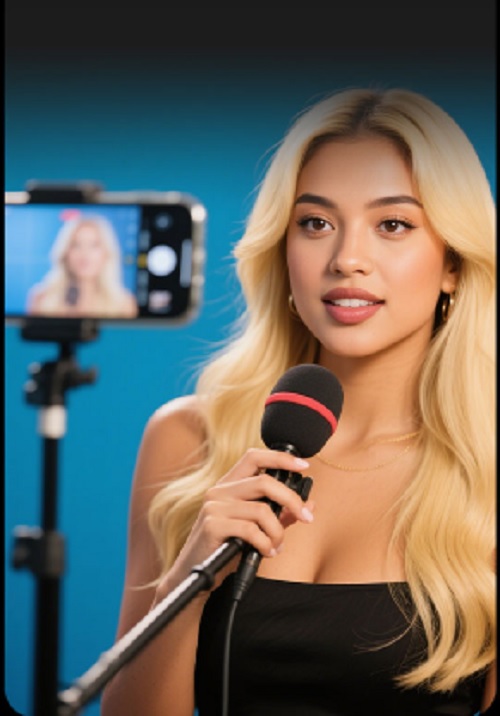  VM40 – מסך סלפי / וולוג HDMI מקצועי לטלפונים ניידים בצילום אחורי מבית AV‑MATRIX